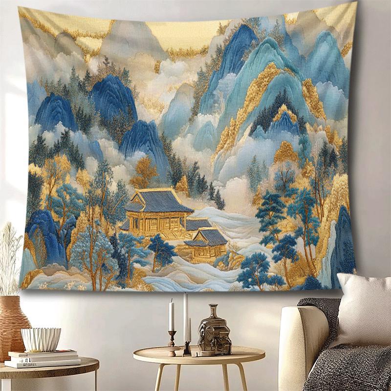 Vintage Chinese Landscape Tape - đánh giá và giá Home Decor Under 100