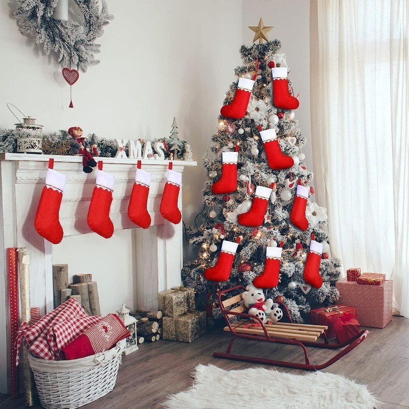 Double Sided Gold Trim Christm - đánh giá và giá Home Decor Xmas Tree