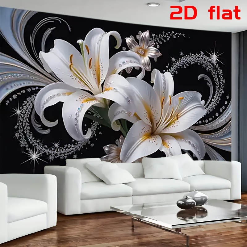 Luxurious White Lilies Floral  - đánh giá và giá Home Decor Under 100