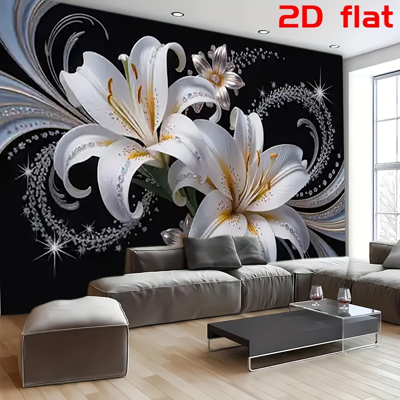 Luxurious White Lilies Floral  - đánh giá và giá Home Decor Under 100