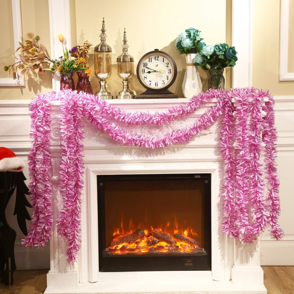 6 Pieces Valentine's Day Tinse - đánh giá và giá Home Decor Xmas Tree