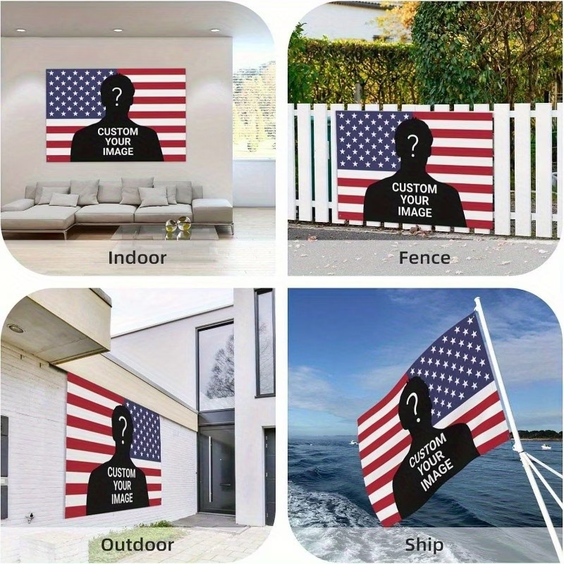 Custom USA PINK Flag Banner Pr - đánh giá và giá Home Decor Png