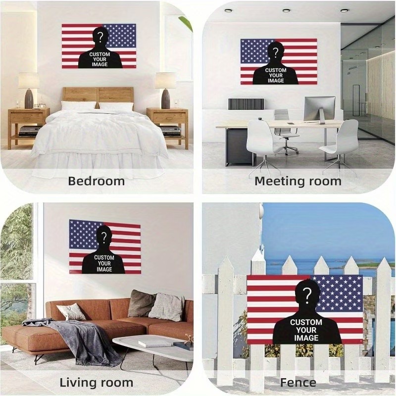 Custom USA PINK Flag Banner Pr - đánh giá và giá Home Decor Png