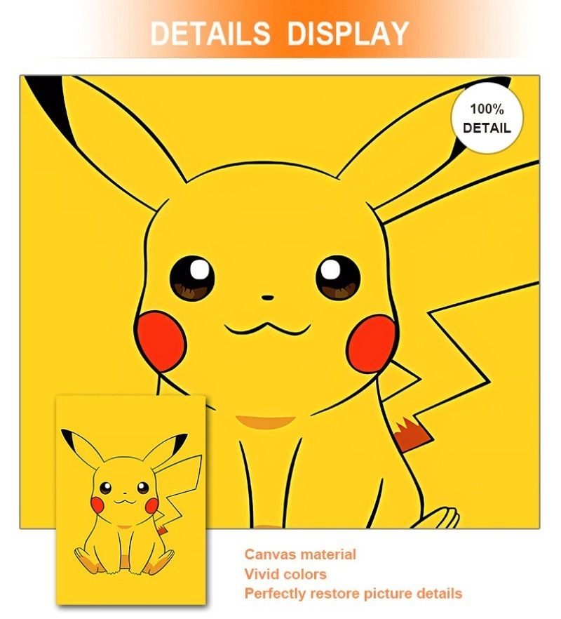 Frameless Cartoon Anime Poster - đánh giá và giá Watercolor Poster Print