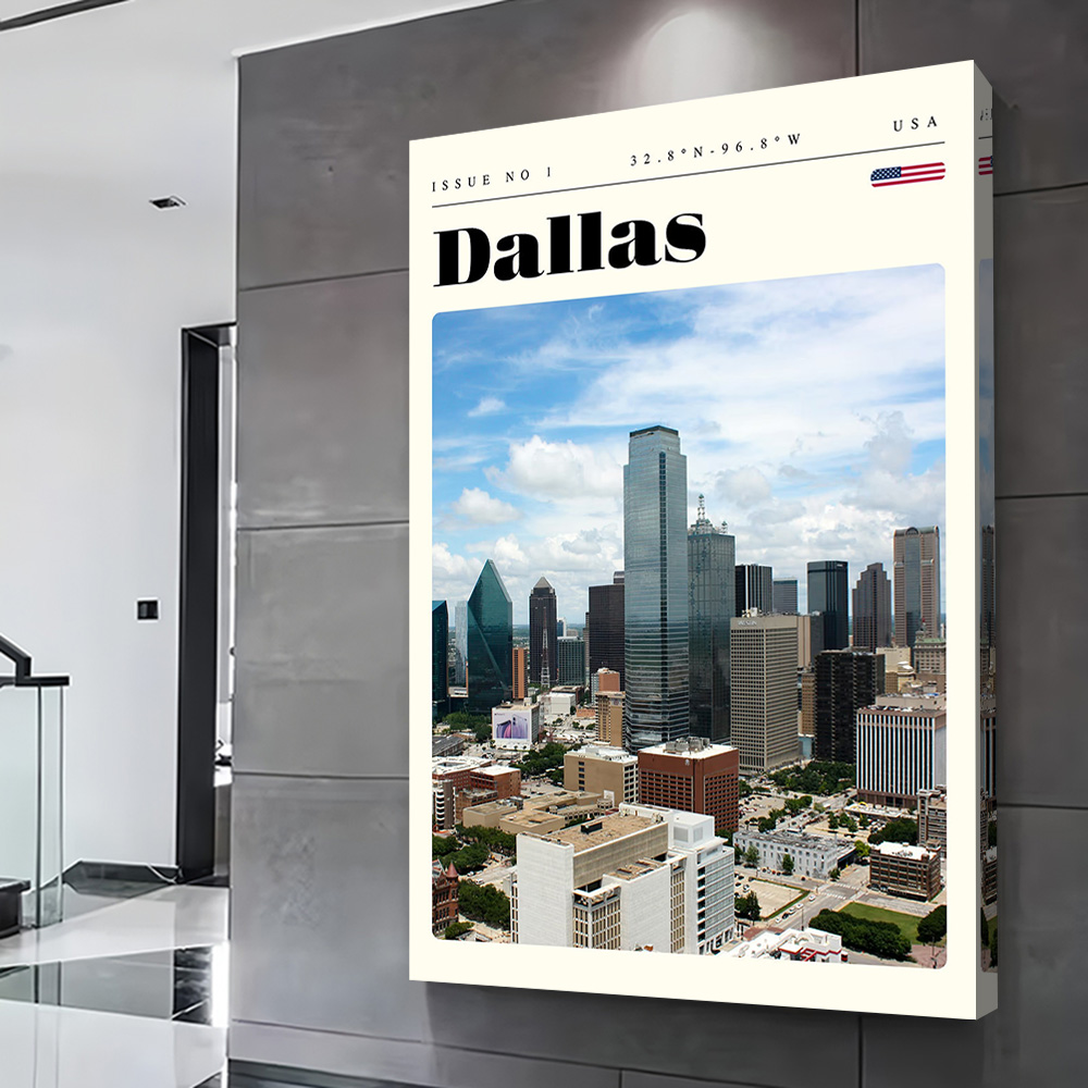 Dallas Texas Travel Printing P - đánh giá và giá Home Decor Dallas