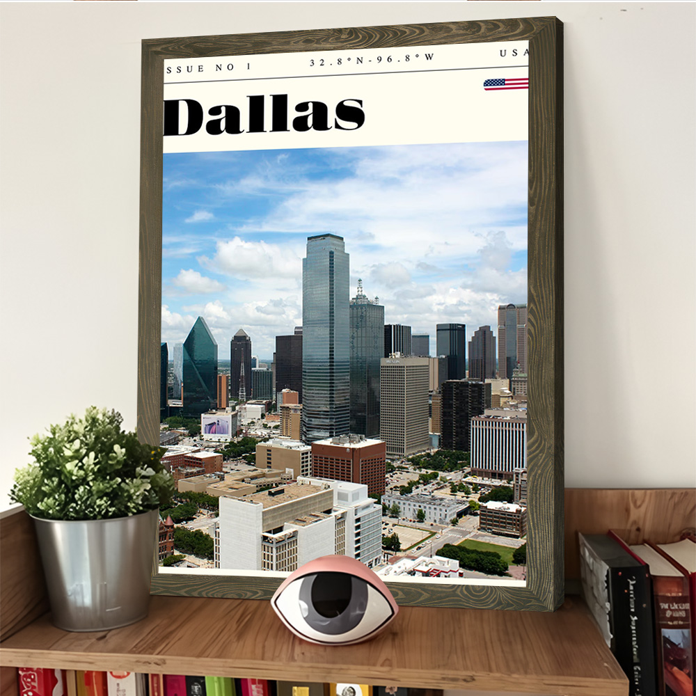 Dallas Texas Travel Printing P - đánh giá và giá Home Decor Dallas