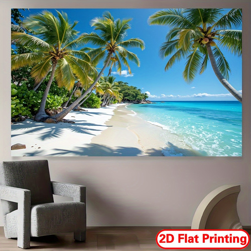 Tropical Beach Tapestry Wall H - đánh giá và giá Home Decor Under 100