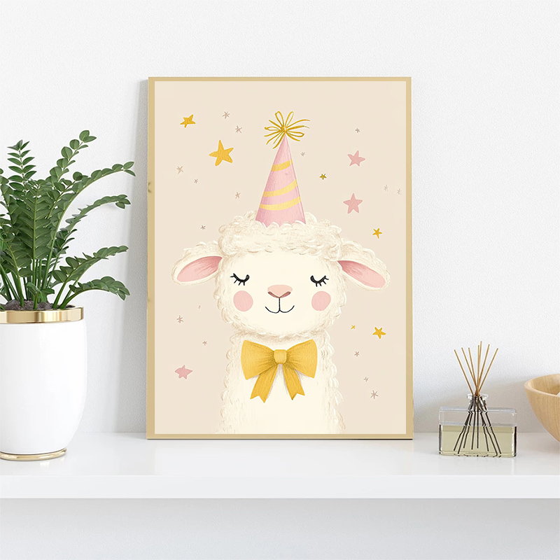 Cute Watercolor Unicorn Mermai - đánh giá và giá Watercolor Poster Print