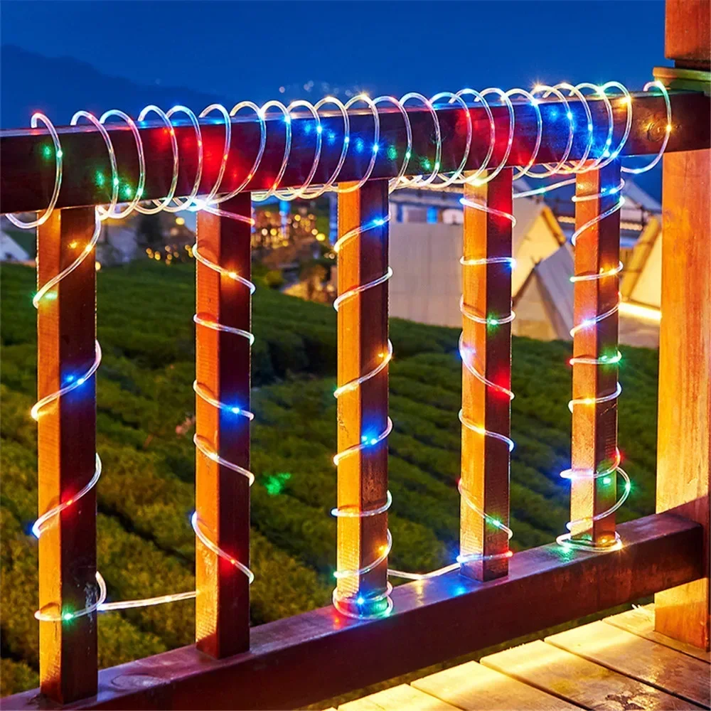 Solar Rope Lights Outdoor Blue - đánh giá và giá Rope Light Decoration