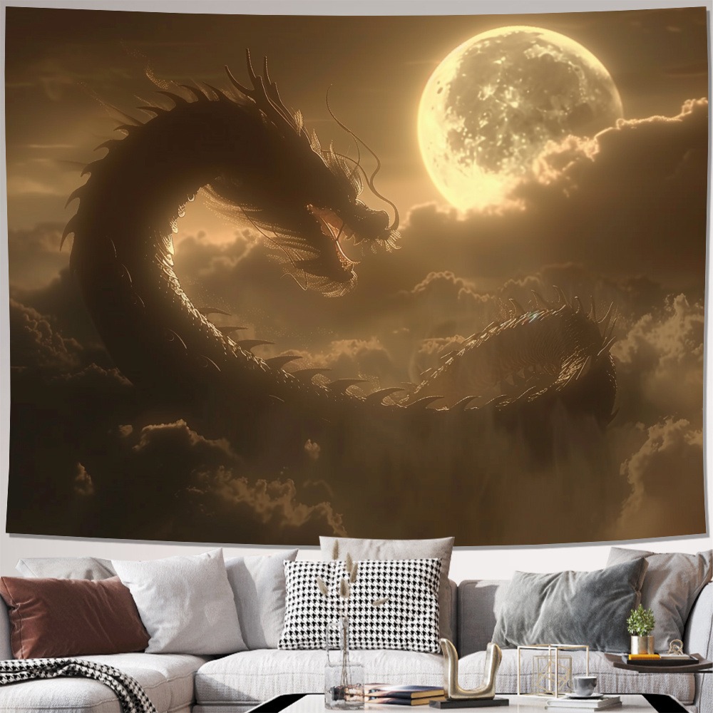 Mythical Dragon Under Full Moo - đánh giá và giá Home Decor Under 100