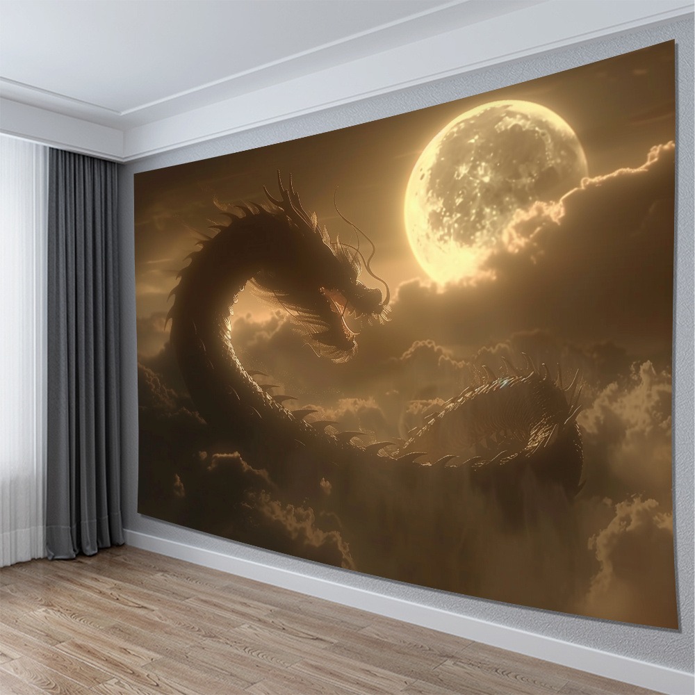 Mythical Dragon Under Full Moo - đánh giá và giá Home Decor Under 100