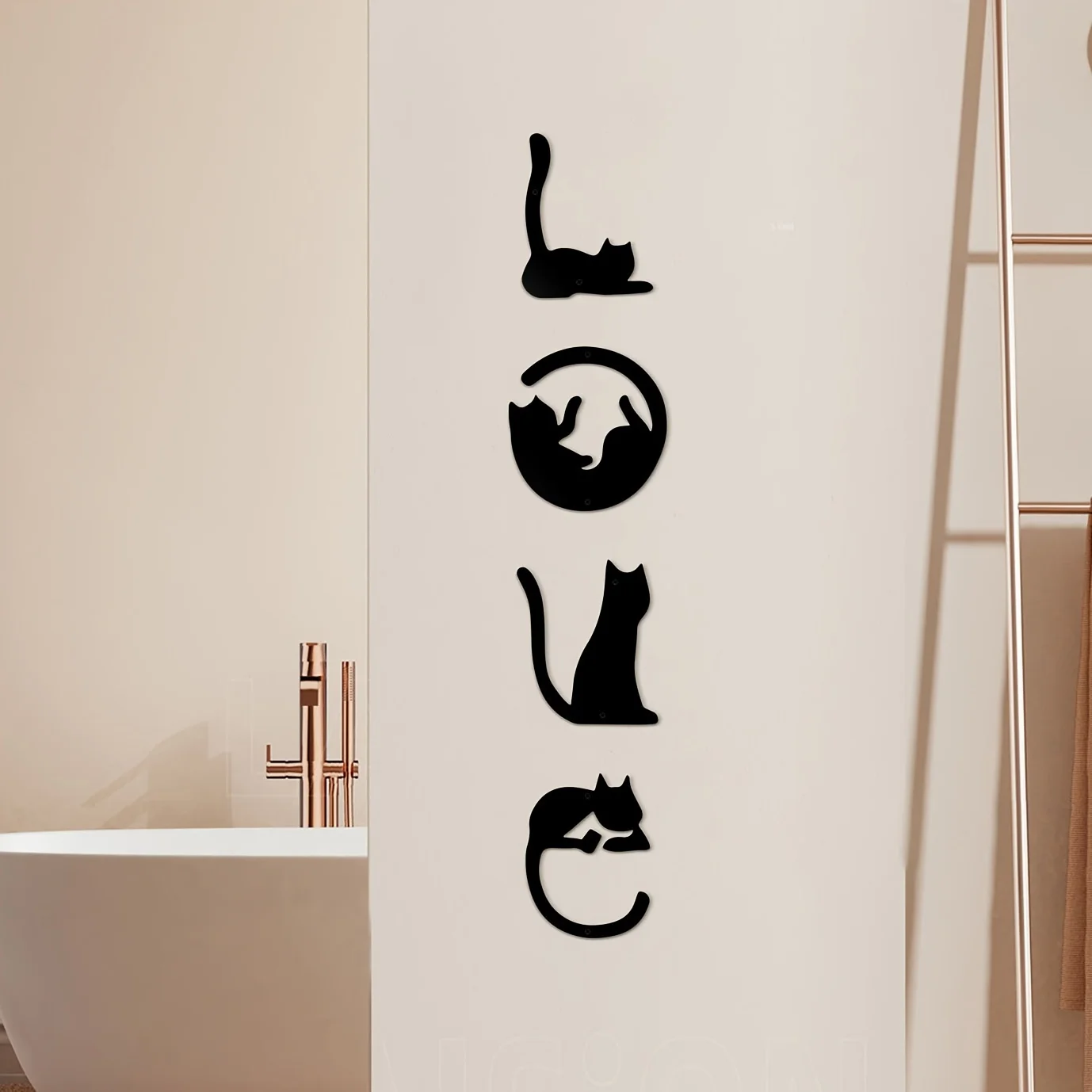 HelloYoung 4pcs/set Cute Cat M - đánh giá và giá Home Decor Y2K