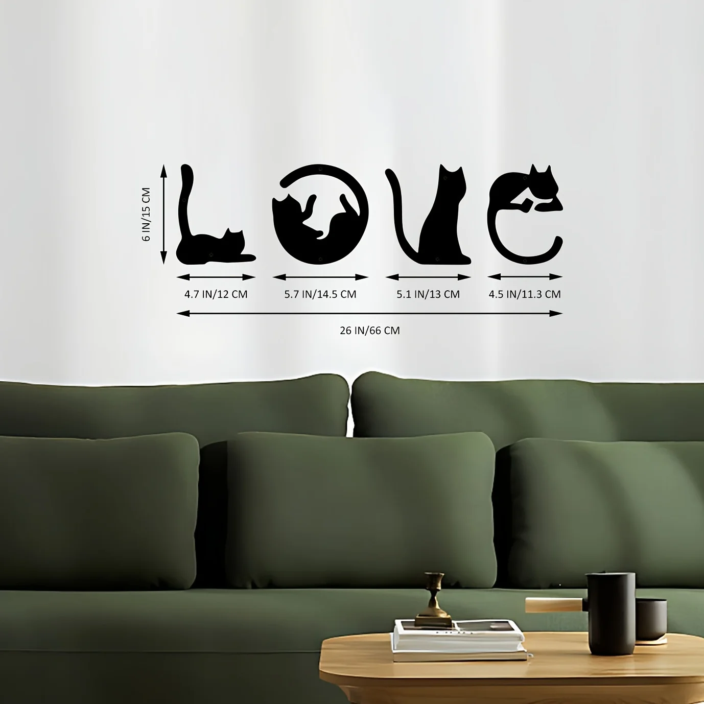 HelloYoung 4pcs/set Cute Cat M - đánh giá và giá Home Decor Y2K