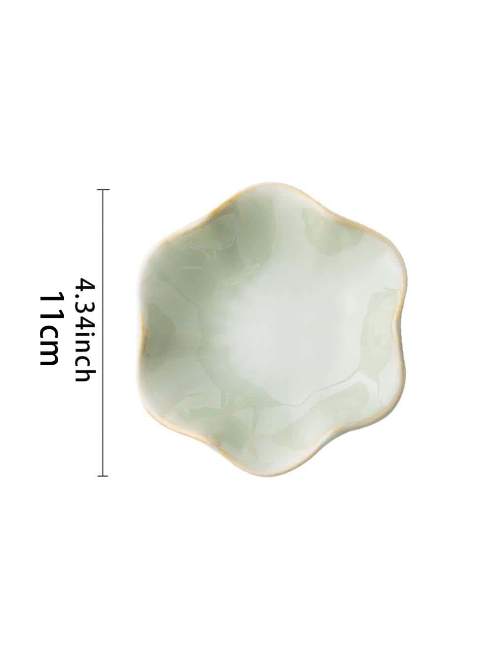 1 pc Ceramic petal shaped jewe - đánh giá và giá Ceramic Trinket Dish