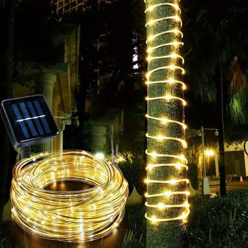 Waterproof Solar Powered Rope  - đánh giá và giá Rope Light Decoration
