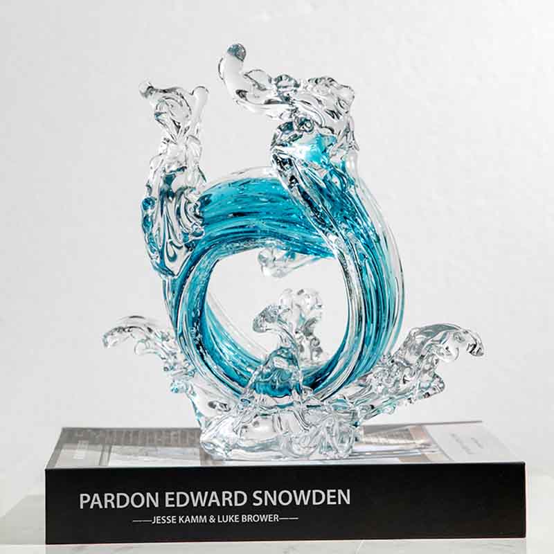 Luxury Glass Crafts Abstract S - đánh giá và giá Home Decor Y2K