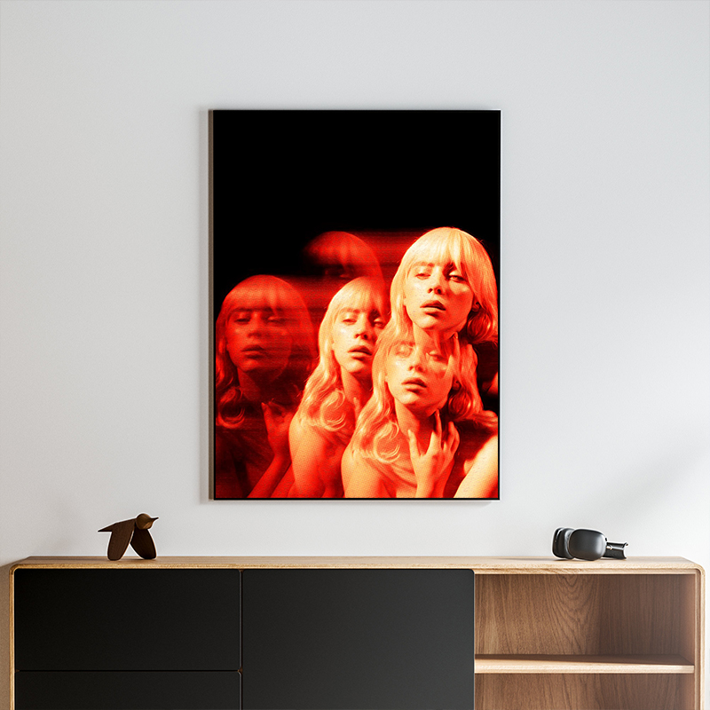 Hot High Burning Singer B-Bill - đánh giá và giá Watercolor Poster Print