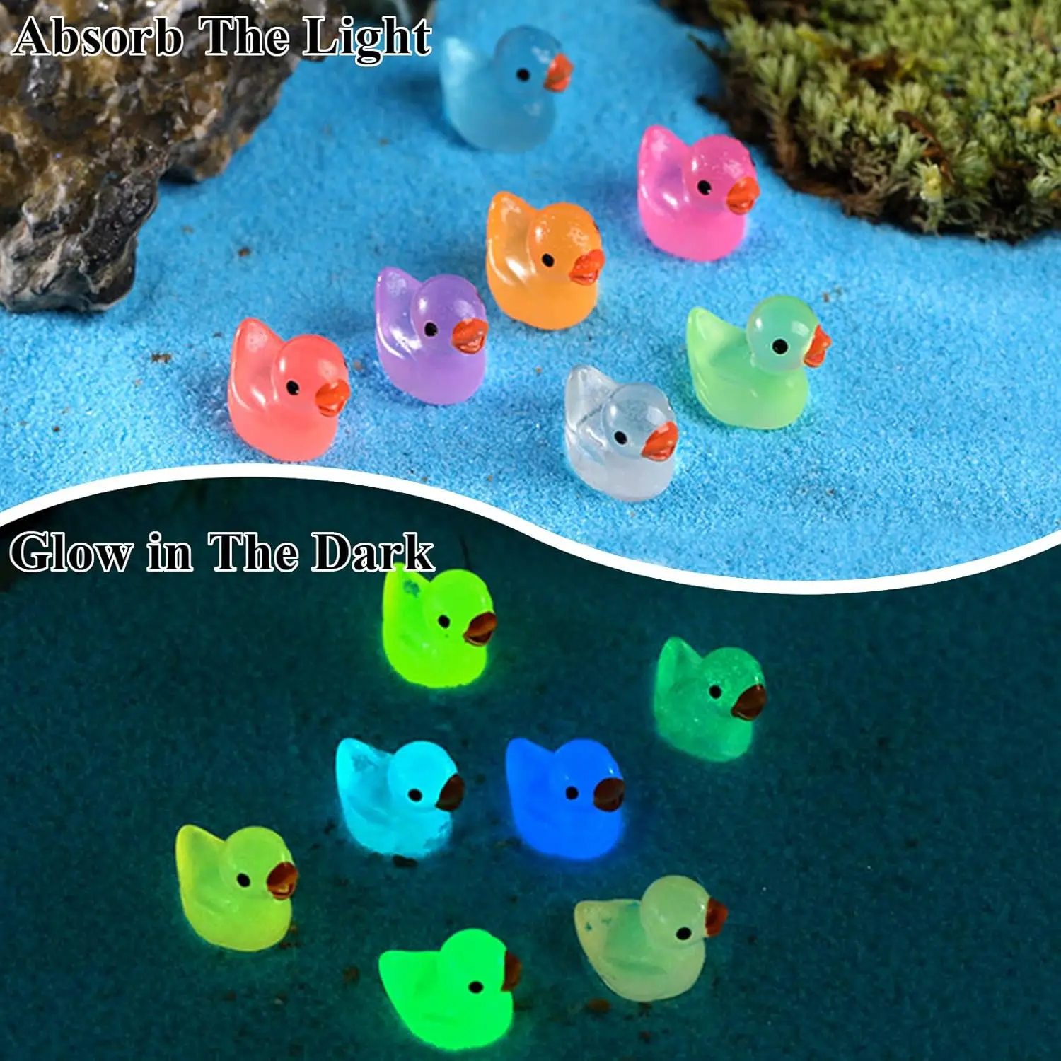 30/60/100PCS Glowing Mini Resi - đánh giá và giá Home Decor Under 100