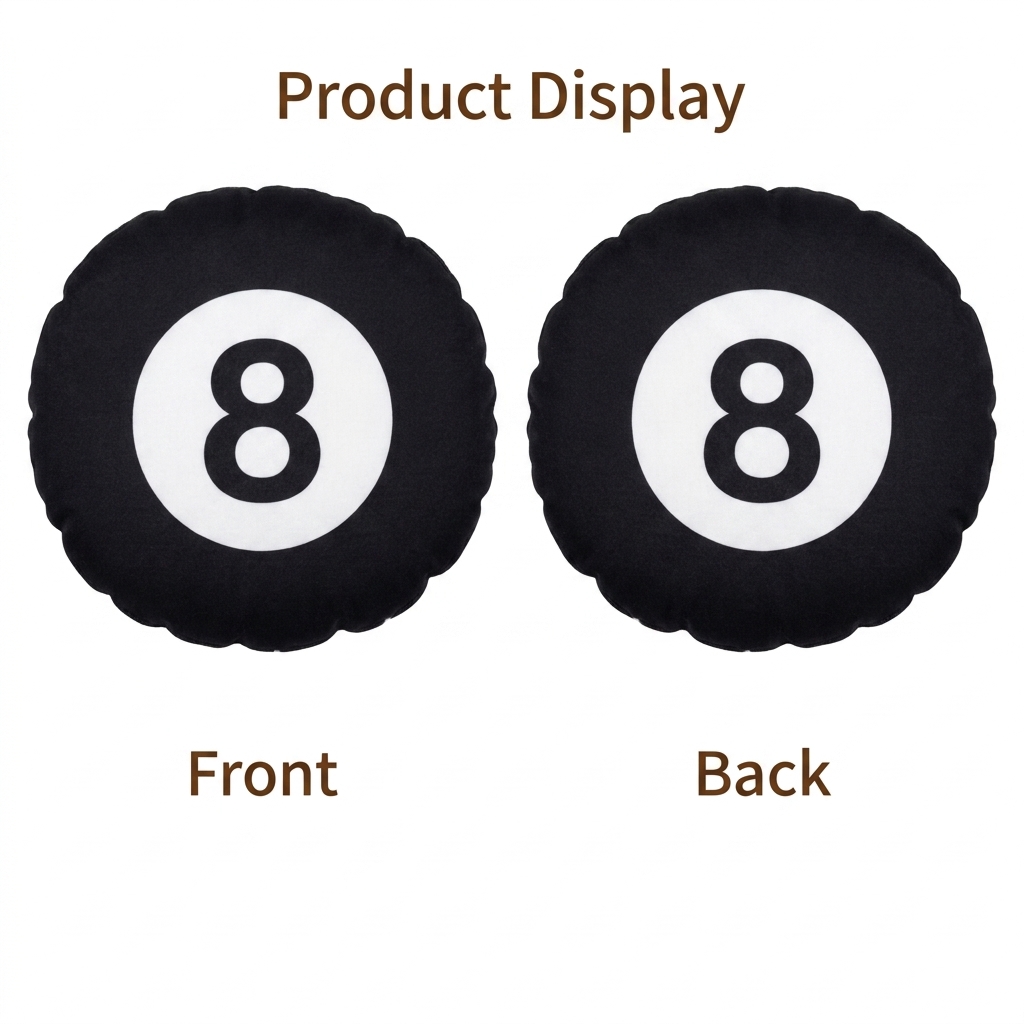 billiards 8 Ball.png Plush Pil - đánh giá và giá Home Decor Png