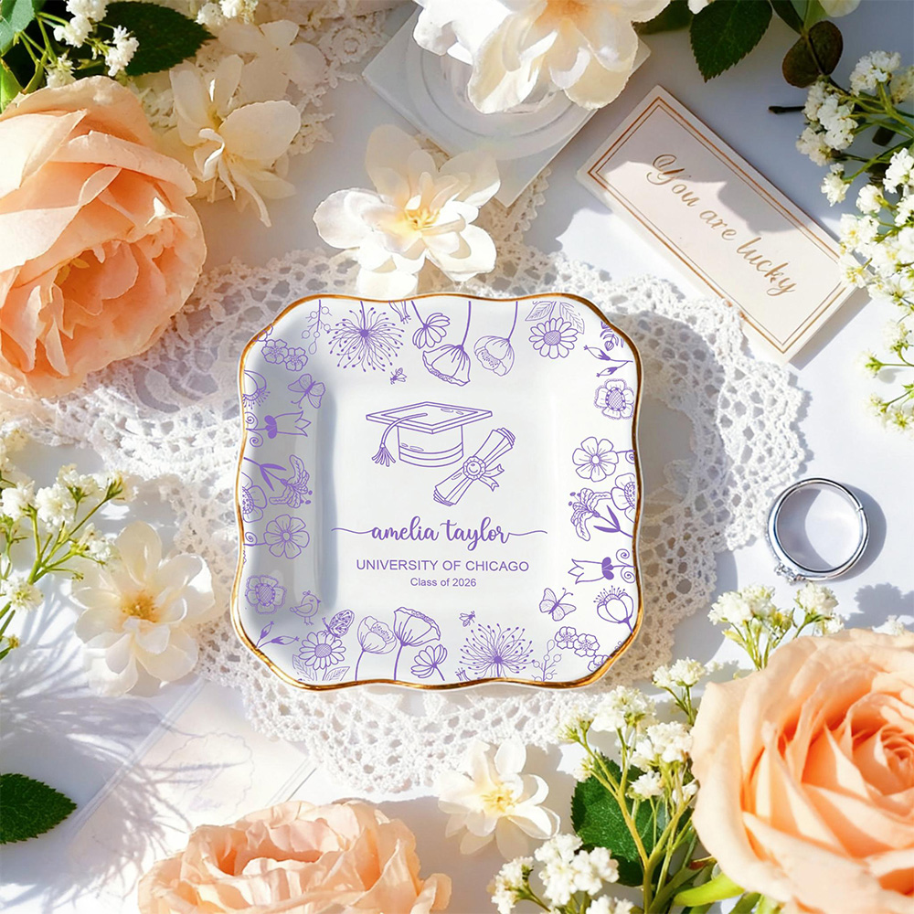 Personalised Bestie Photo Trin - đánh giá và giá Ceramic Trinket Dish