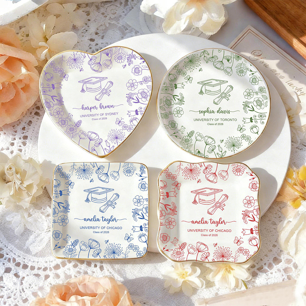 Personalised Bestie Photo Trin - đánh giá và giá Ceramic Trinket Dish