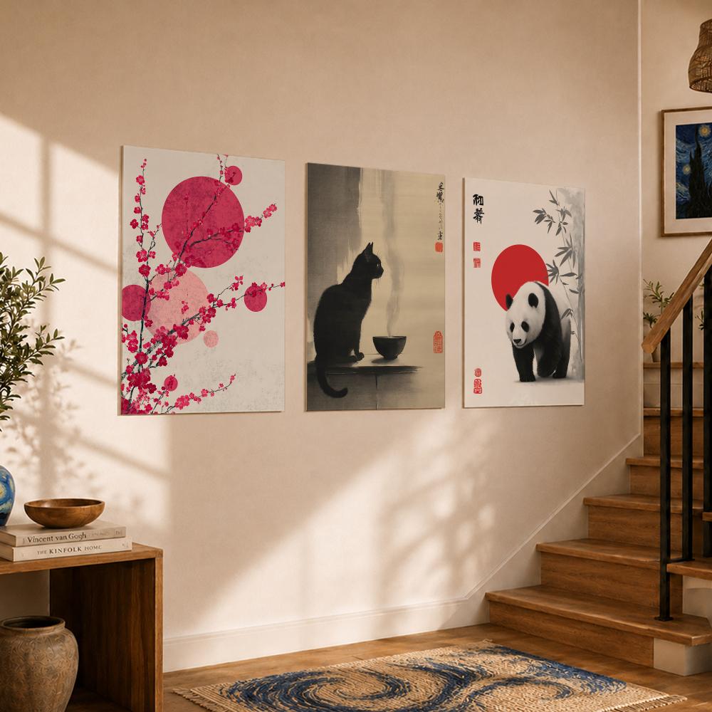 Art Style J-JapandiS Poster Vi - đánh giá và giá Home Decor Japandi Style