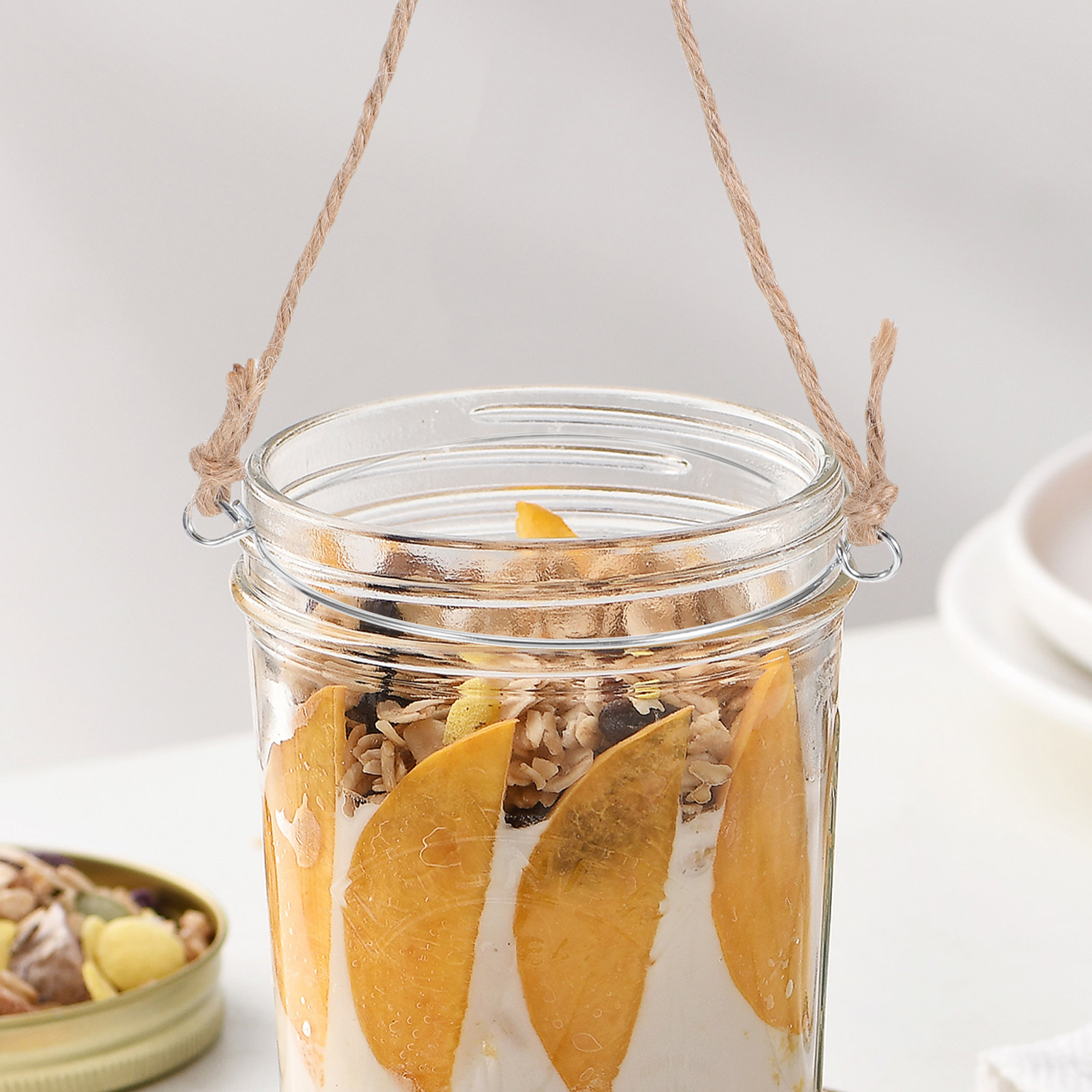 6Pcs Jar Hangers Heavy Duty St - đánh giá và giá Rope Light Decoration