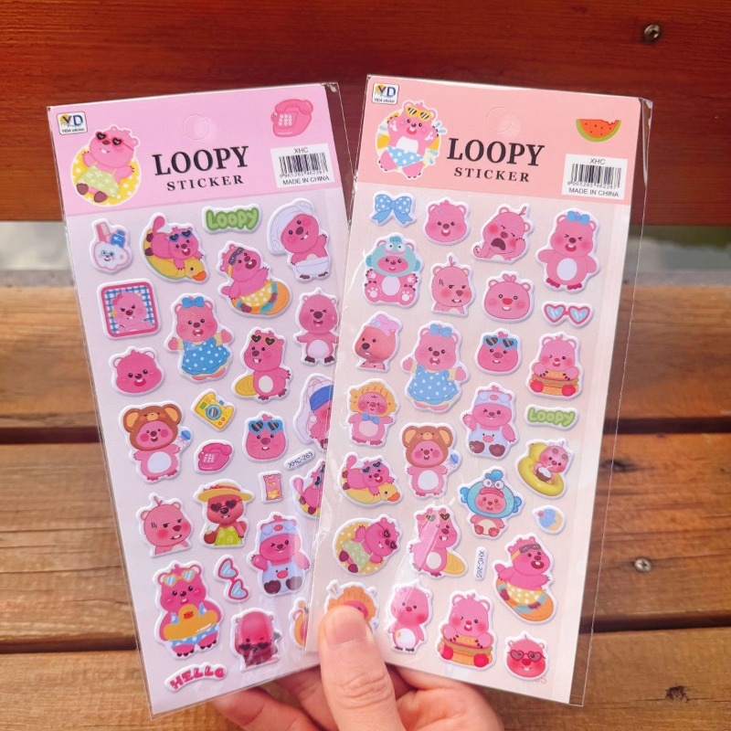 New Pororo Anime Cute Loopy 3D - đánh giá và giá Home Decor Tv