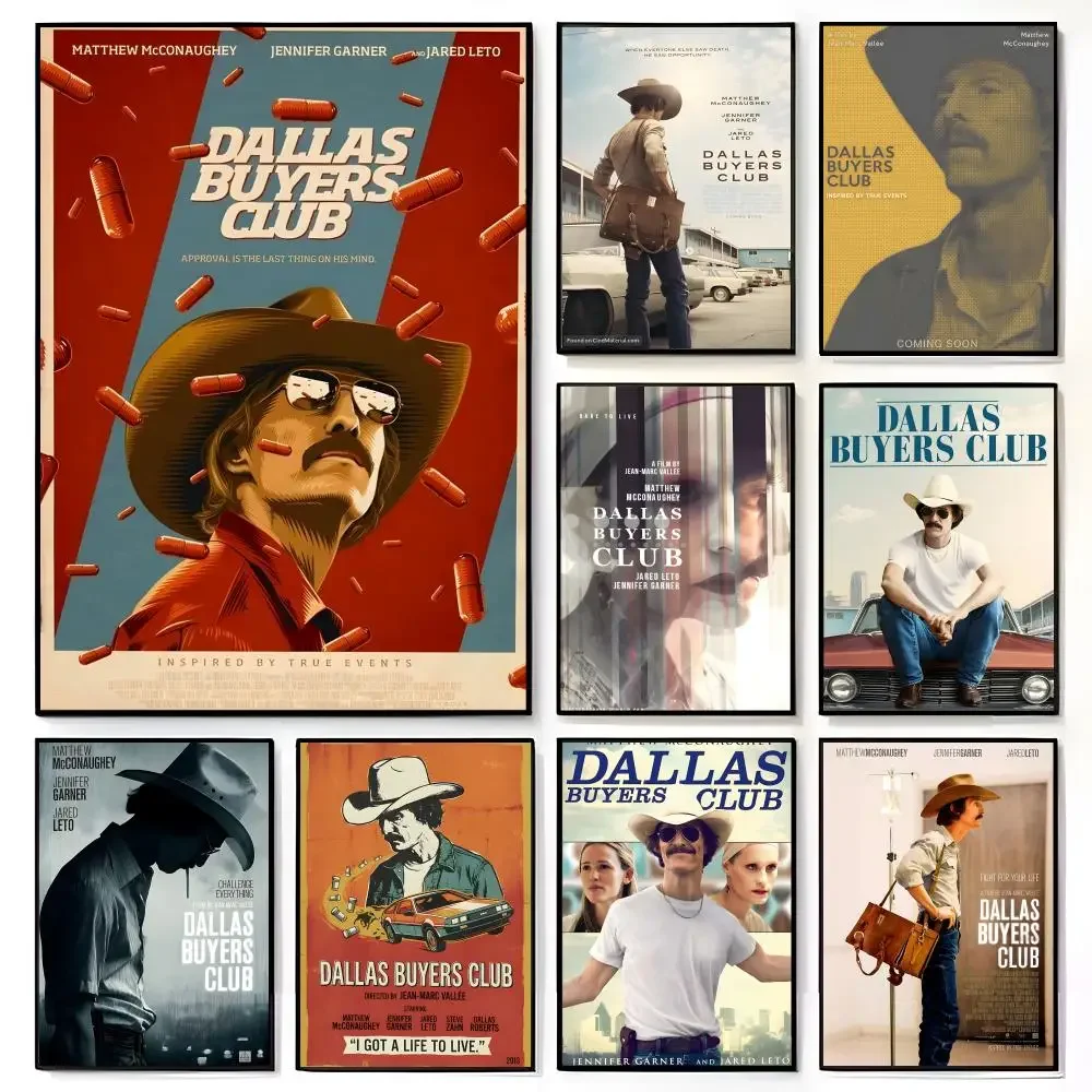 d-Dallas Buyers Club Poster Am - đánh giá và giá Home Decor Dallas