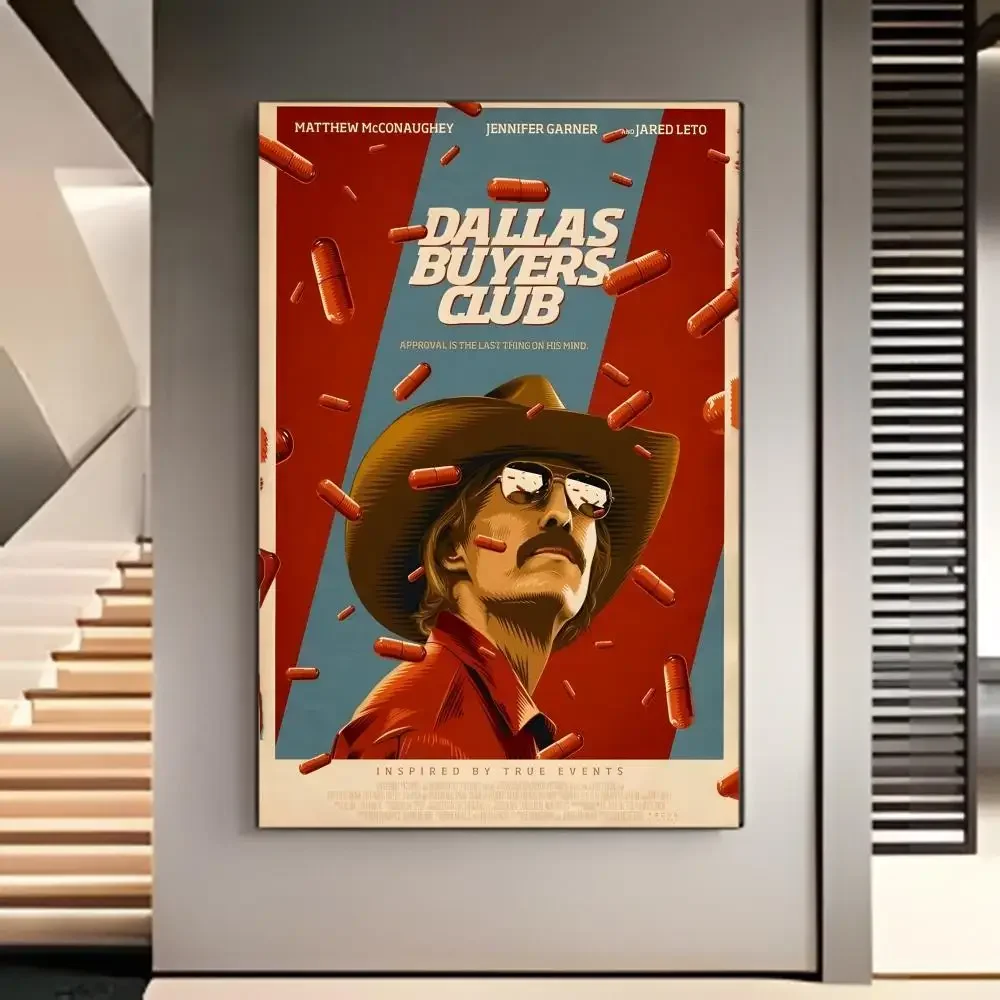 d-Dallas Buyers Club Poster Am - đánh giá và giá Home Decor Dallas