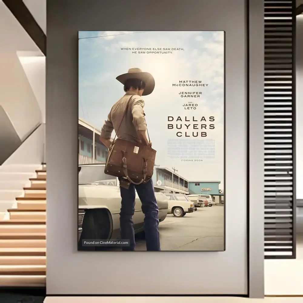 d-Dallas Buyers Club Poster Am - đánh giá và giá Home Decor Dallas