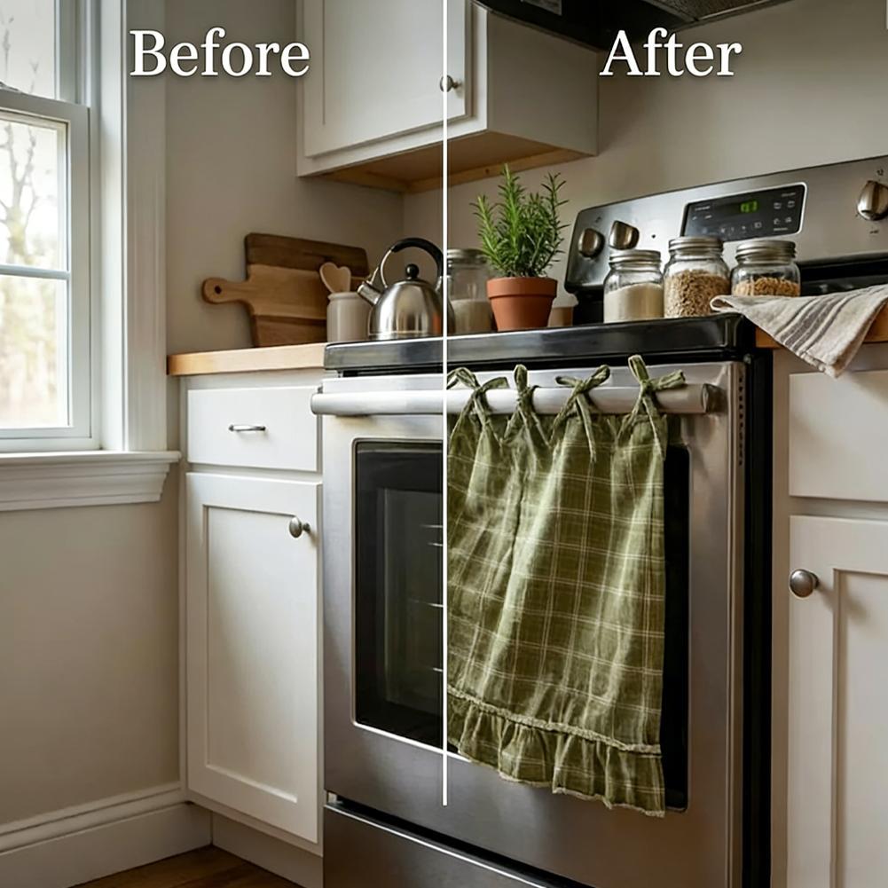 Oven Skirt Artisanal Farmhouse - đánh giá và giá Home Decor Under 100