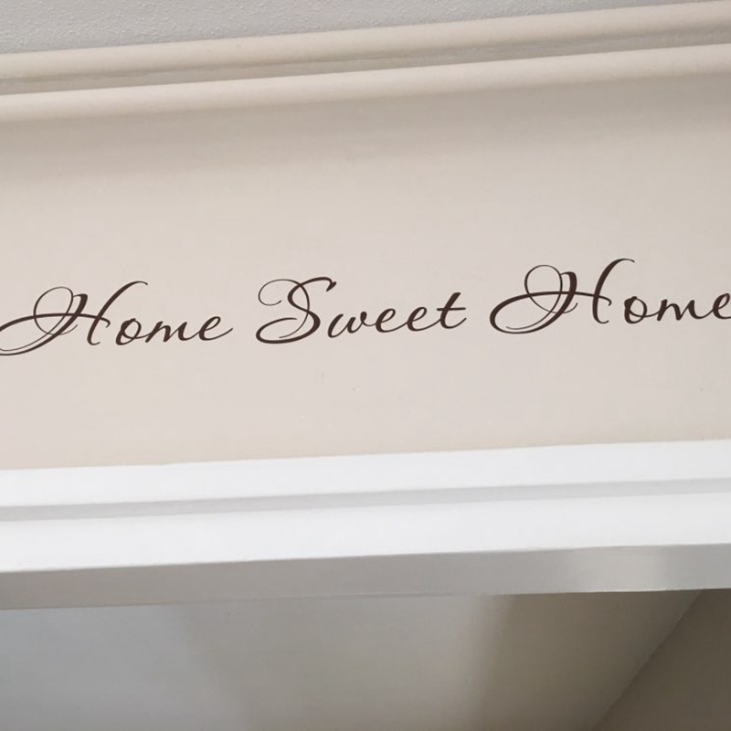 Sweet Home Trích Dẫn Dán Tường - đánh giá và giá Home Decor Y2K