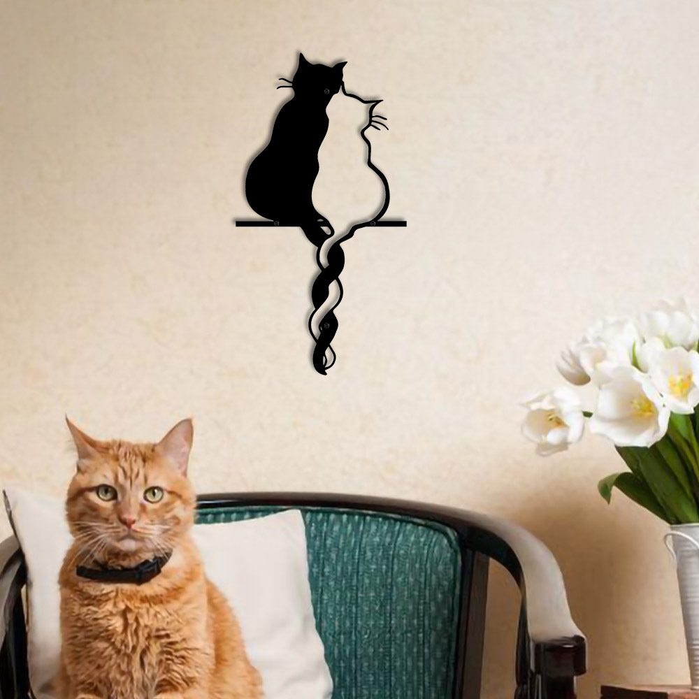 Metal Lovers Cat Wall Art Hang - đánh giá và giá Home Decor Y2K
