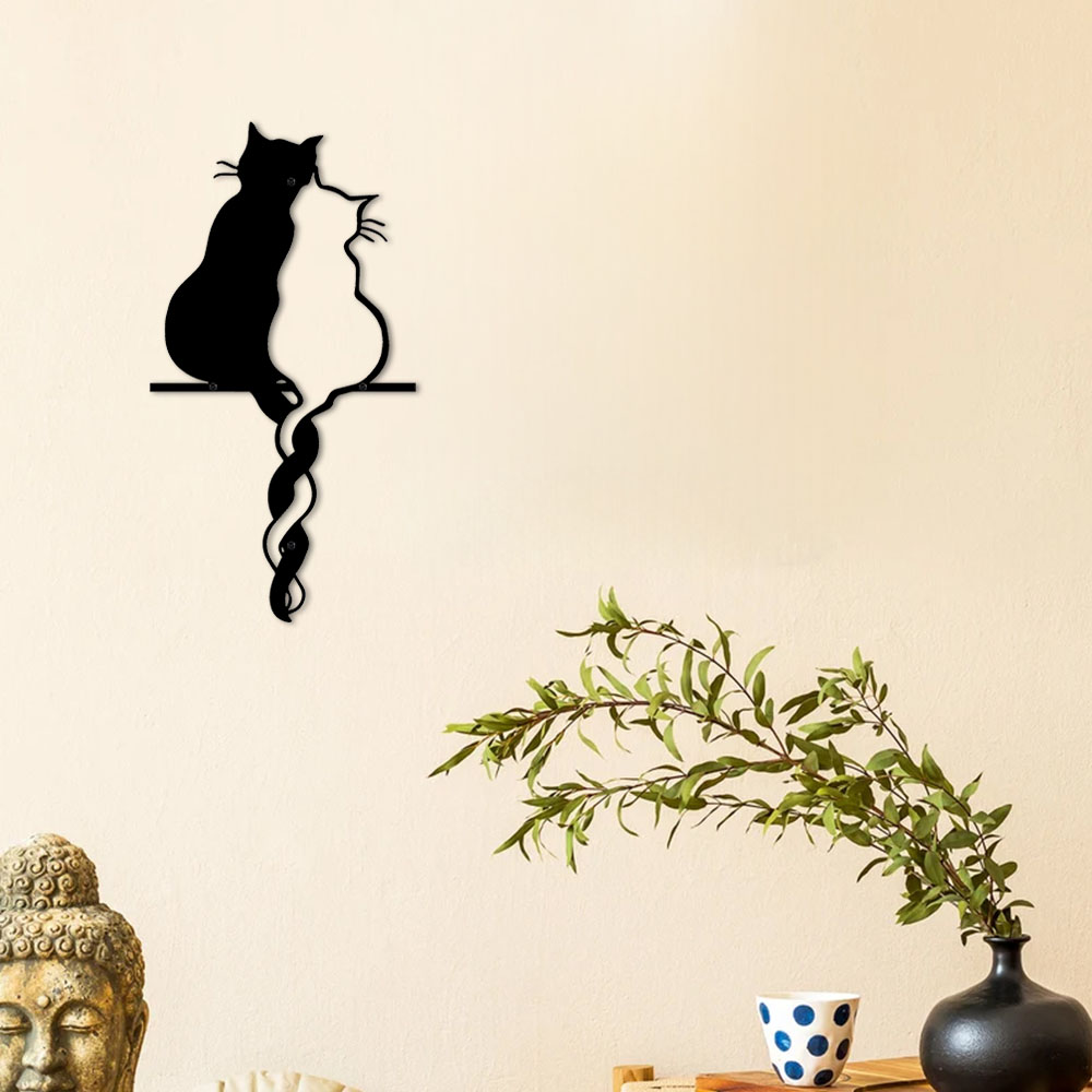 Metal Lovers Cat Wall Art Hang - đánh giá và giá Home Decor Y2K