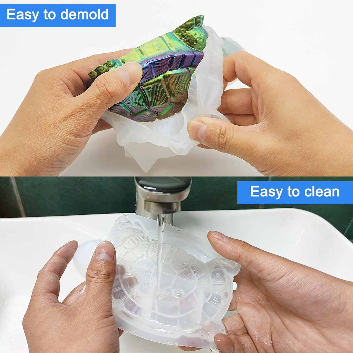 3D Tortoise Resin Molds Thick  - đánh giá và giá Home Decor Etsy