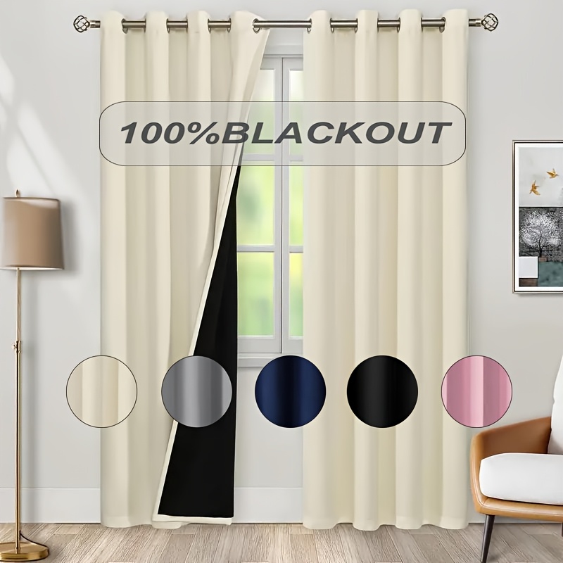 1pc 100% Blackout Curtain with - đánh giá và giá Home Decor Under 100
