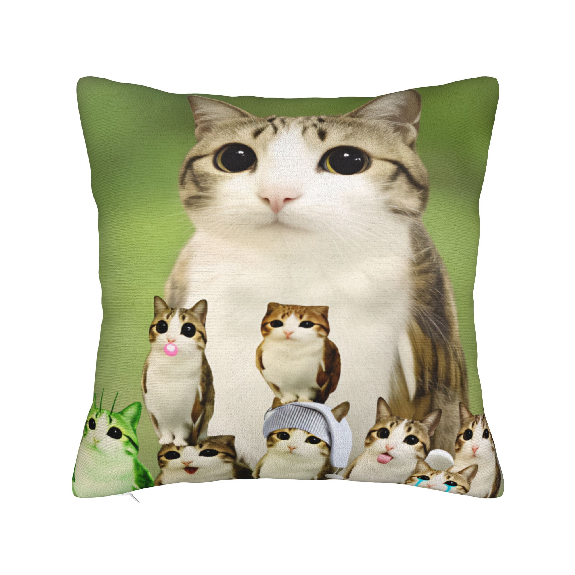 Pillow Cover Funny Meowl Cat F - đánh giá và giá Home Decor Png
