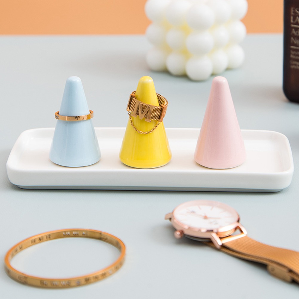 Jewelry Props Finger Shape Org - đánh giá và giá Ceramic Trinket Dish