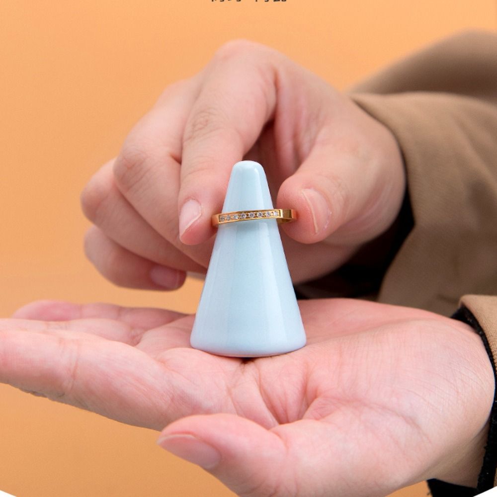 Jewelry Props Finger Shape Org - đánh giá và giá Ceramic Trinket Dish