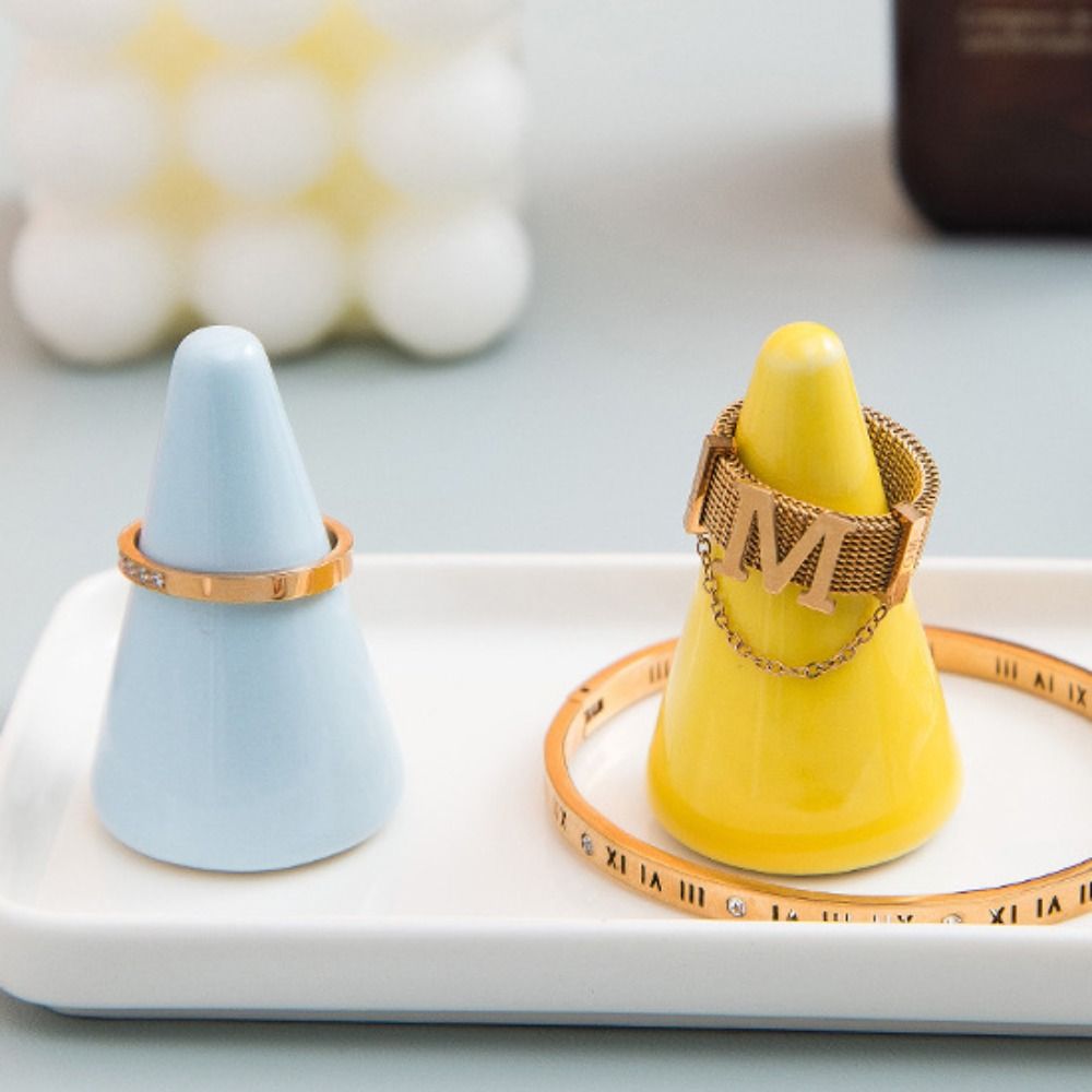 Jewelry Props Finger Shape Org - đánh giá và giá Ceramic Trinket Dish