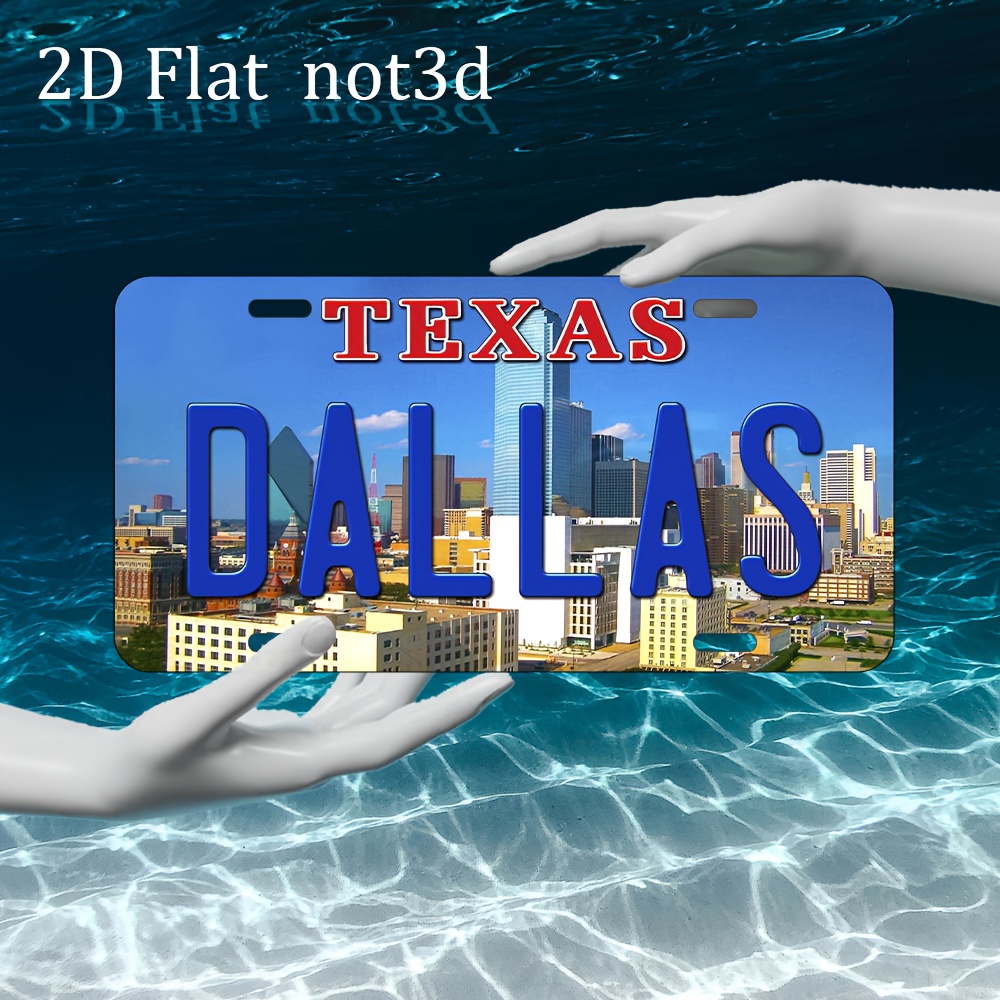 2D Flat, 1pc Vintage Texas Dal - đánh giá và giá Home Decor Dallas