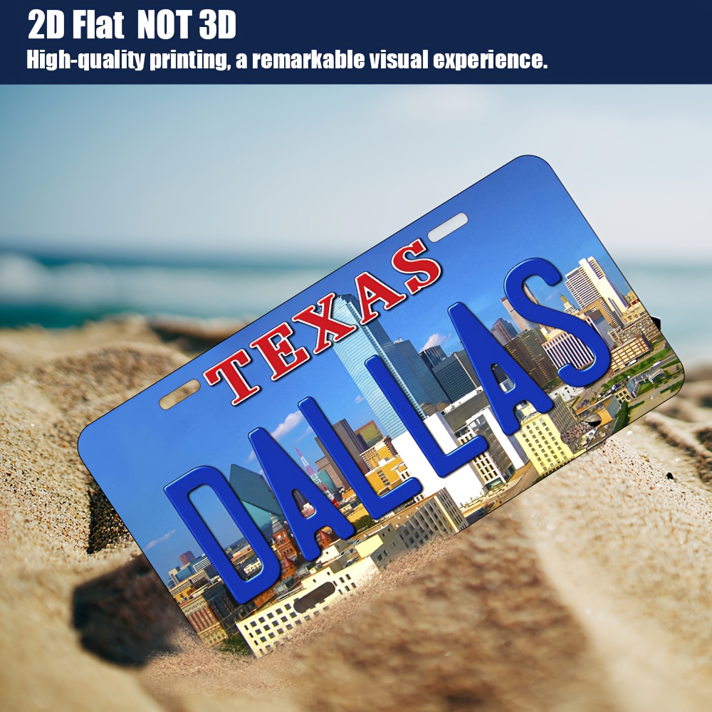 2D Flat, 1pc Vintage Texas Dal - đánh giá và giá Home Decor Dallas