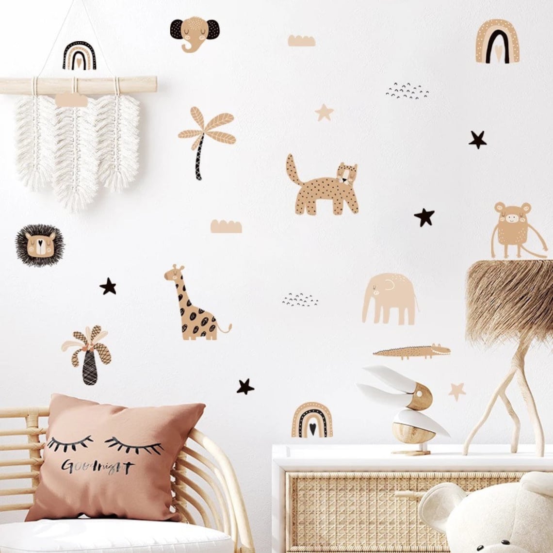 Boho Cartoon Rainbows Star Cut - đánh giá và giá Home Decor Y2K