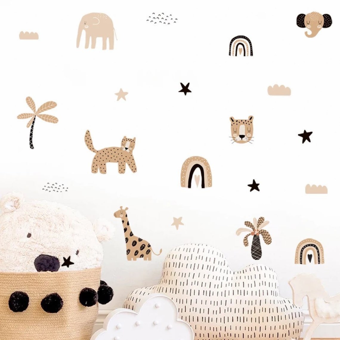 Boho Cartoon Rainbows Star Cut - đánh giá và giá Home Decor Y2K
