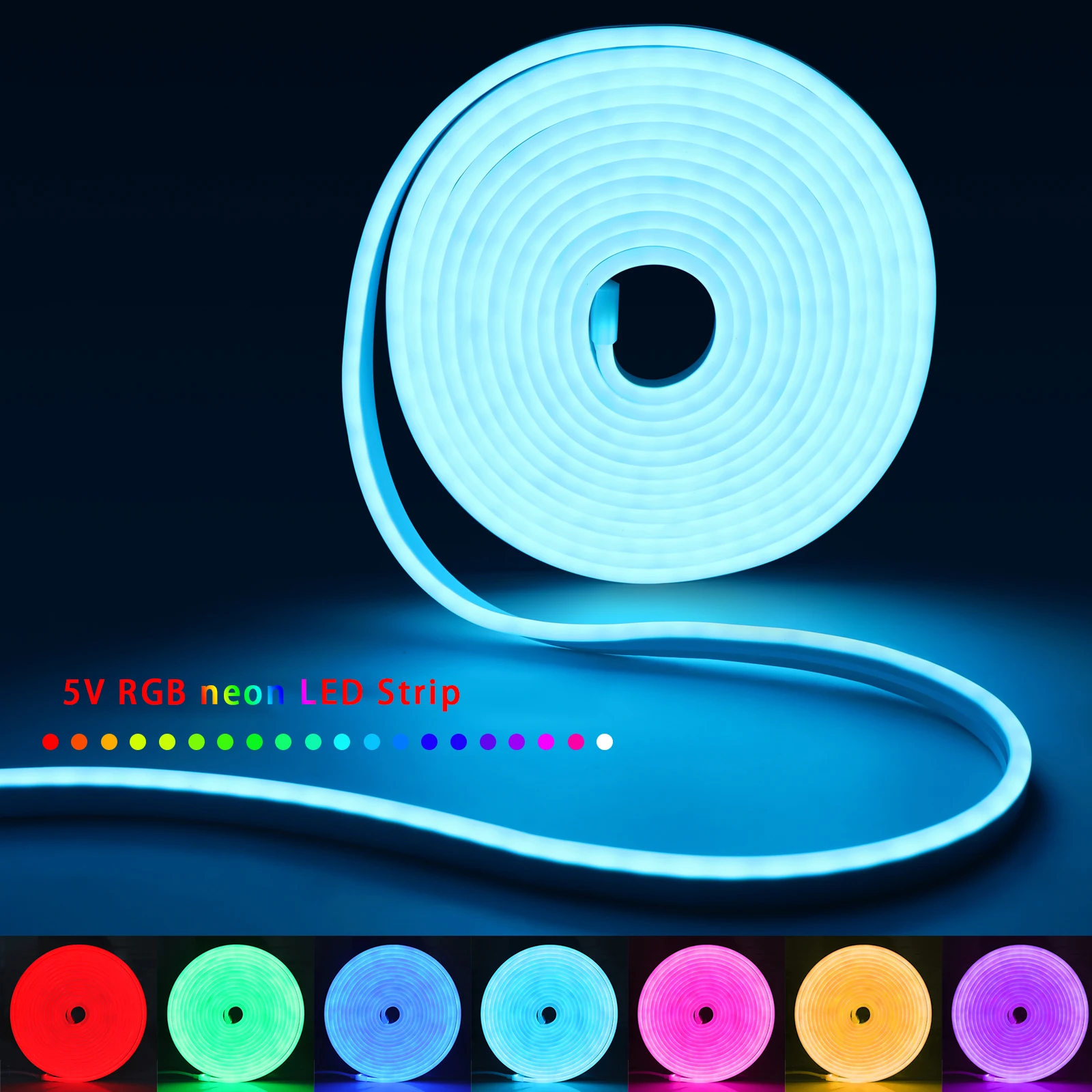 1-5m RGB LED Neon Strip Light  - đánh giá và giá Led Strip Lights